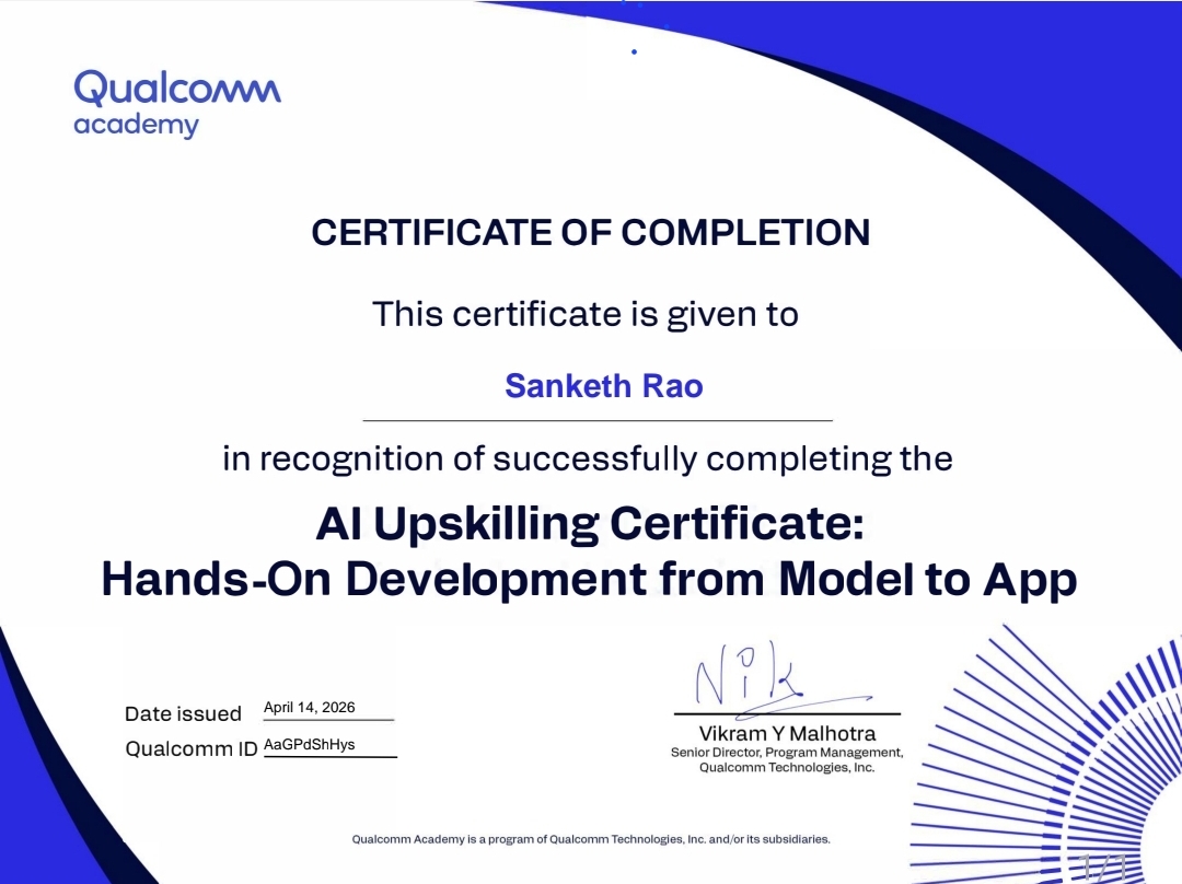 AI Upskilling Certificate